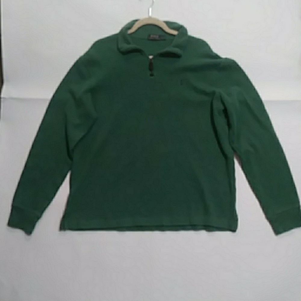 Polo Ralph Lauren Men's Green Pullover Sweater L